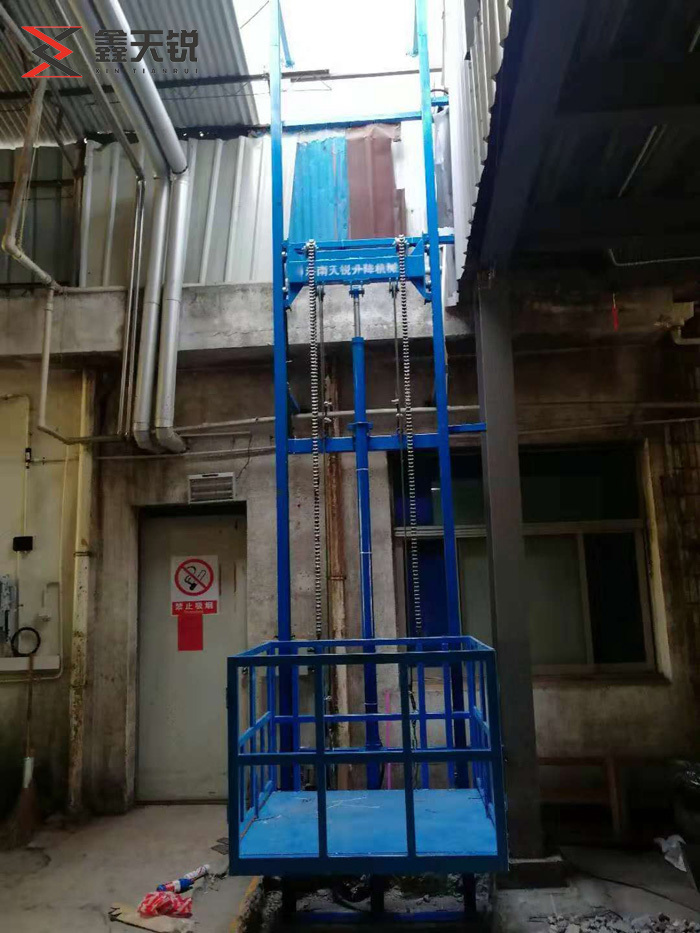 舟山导轨式升降货梯